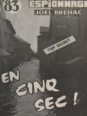 cover image of En cinq sec